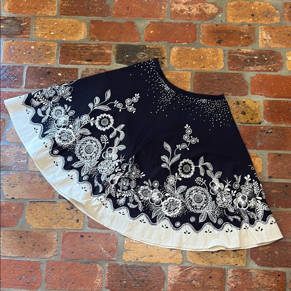 Limited Too Y2K flare floral skirt size 16 - Picture 2 of 11